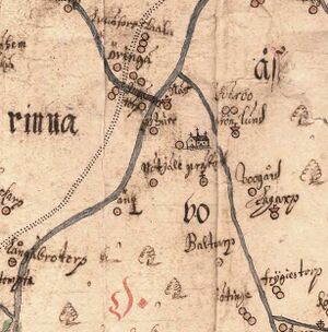 Östergötland-Åsbo-Notgärde Sveriges topografiska kartor 1655.jpg