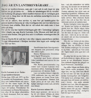 Karin Larssons berättelse