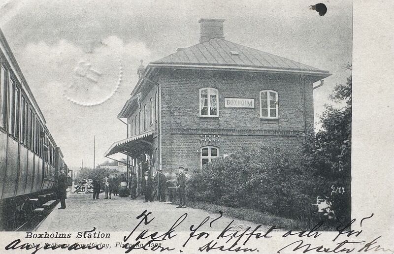 Fil:Östergötland-Åsbo-Boxholm Järnvägsstation 3.jpg