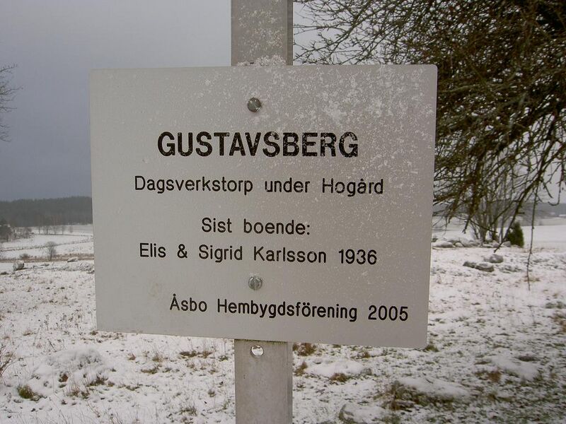 Fil:Östergötland-Åsbo-Gustavsberg torpmärkning.jpg