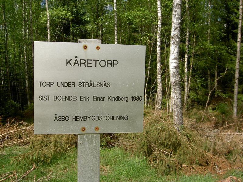 Fil:Östergötland-Åsbo-Kåretorp (Strålsnäs) torpmärkning.jpg