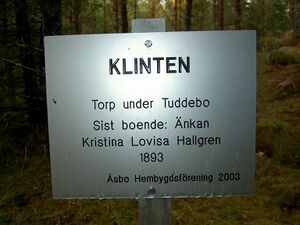 Östergötland-Åsbo-Klinten (Tuddebo) torpmärkning.jpg