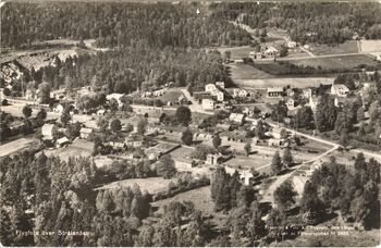 Strålsnäs, flygfoto 1946