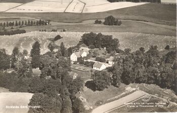 Strålsnäs gård, flygfoto 1939