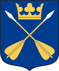 Dalarnas Vapen (Av Av Leonid 2 - Eget arbete, CC BY-SA 3.0, https://commons.wikimedia.org/w/index.php?curid=29899169