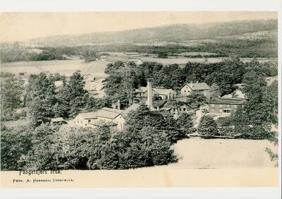 Flygfoto över fabriken